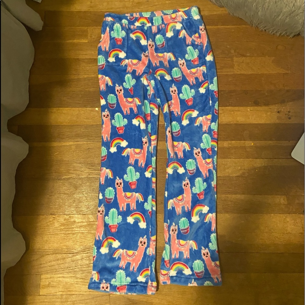 candy pink pajama pants!!